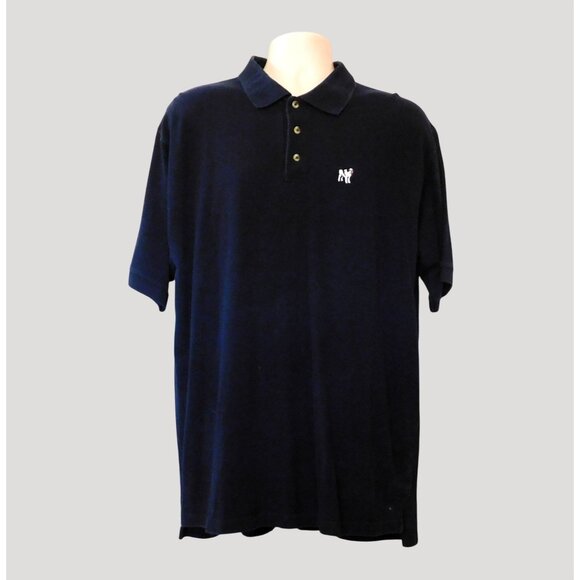 Big Dogs Other - Big Dogs Polo Shirt Mens XL Navy Blue Embroidered Logo Short Sleeve Cotton